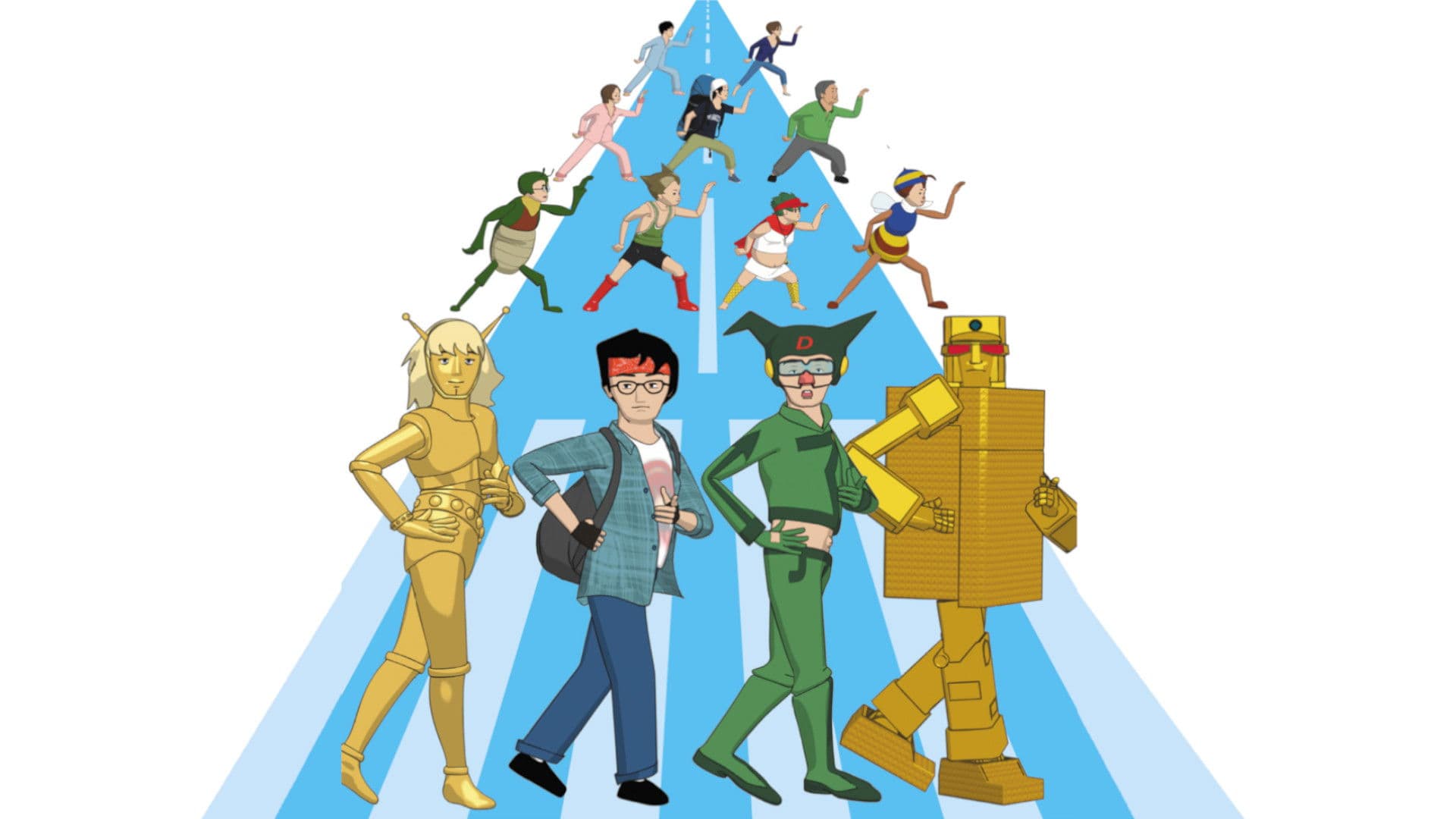 Peeping Life backdrop