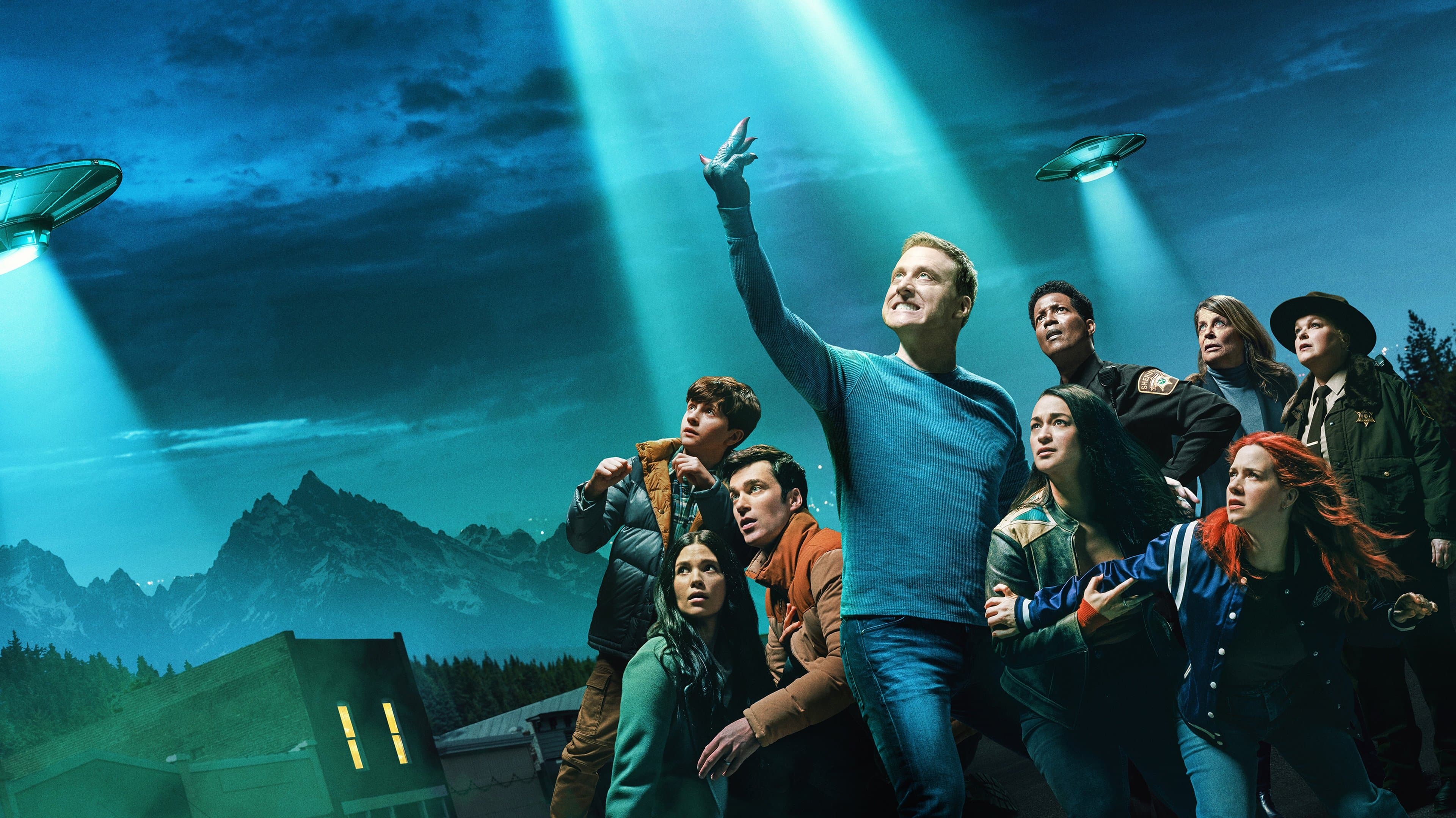 Resident Alien backdrop