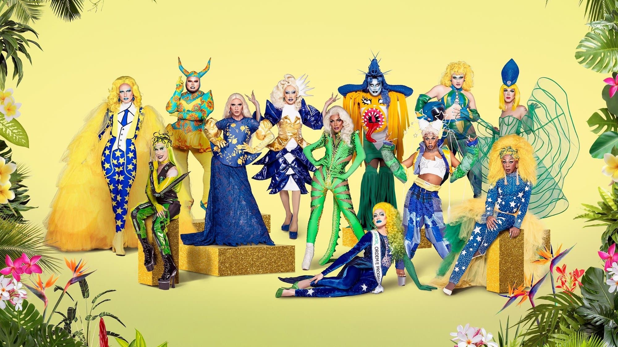 Drag Race Brasil backdrop