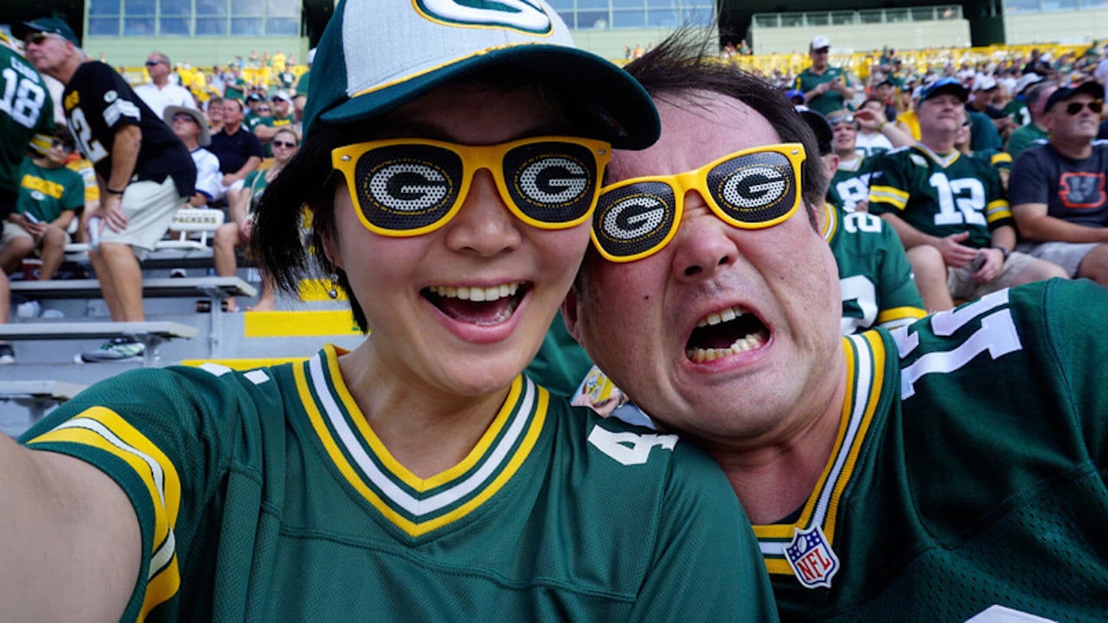 No Packers, No Life backdrop