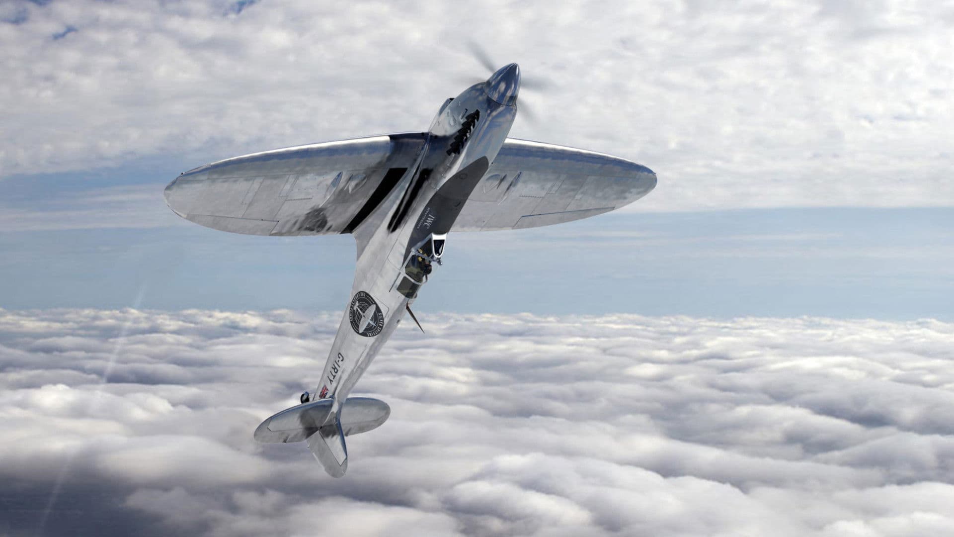 Silver Spitfire: The Longest Flight backdrop