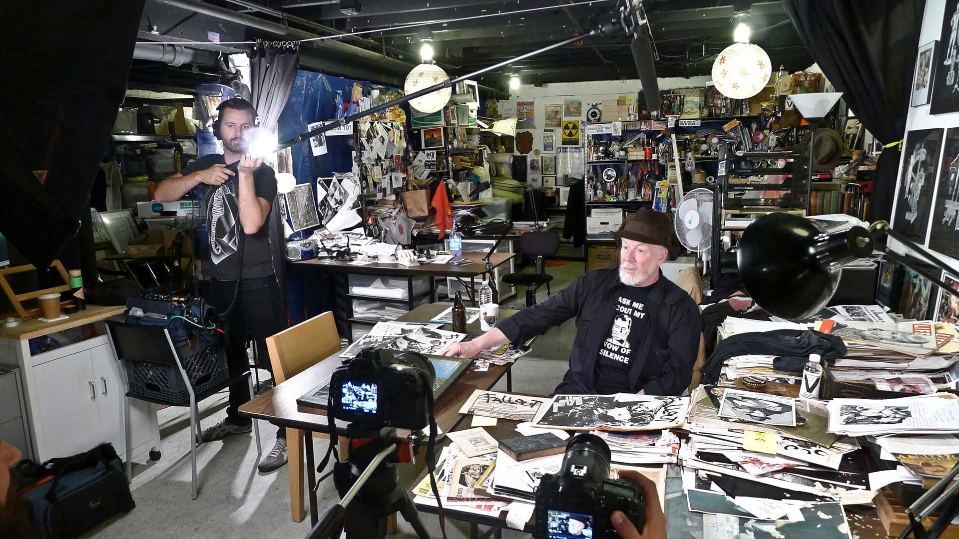 The Art of Punk backdrop