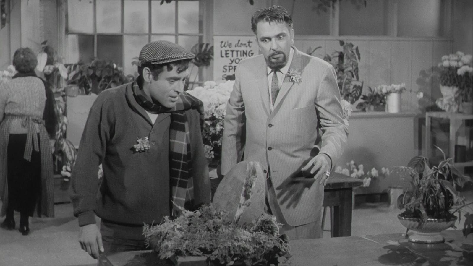 The Little Shop of Horrors backdrop