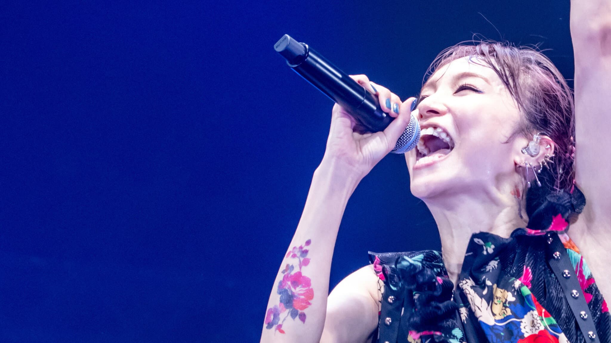 LiVE is Smile Always ~Eve & Birth~ "the Birth" at NIPPON BUDOKAN backdrop