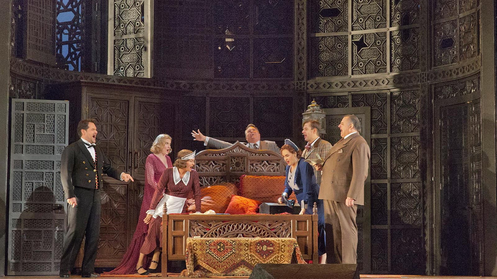 The Metropolitan Opera: The Marriage of Figaro backdrop
