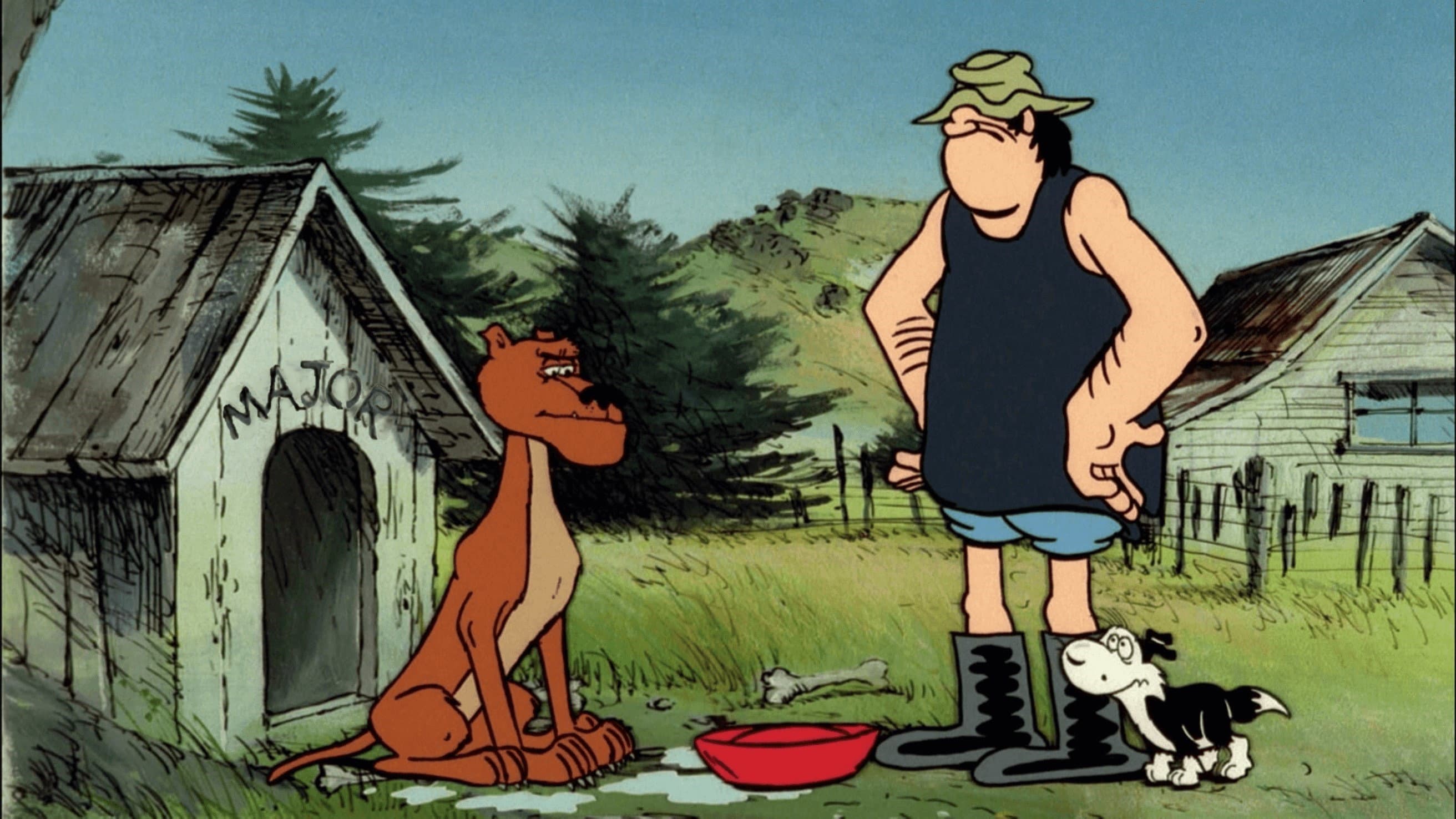 Footrot Flats: The Dog's Tale backdrop